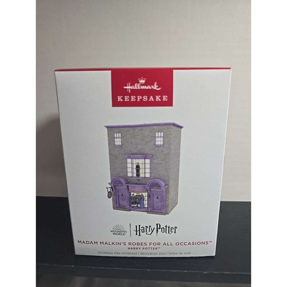 Hallmark Ornament 2024 Harry Potter Madam Malkin's Robes for All Occasions NIB